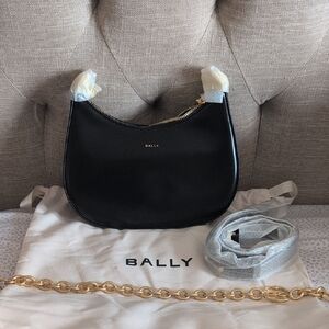 Bally Emblem Ellipse Bag NWOT